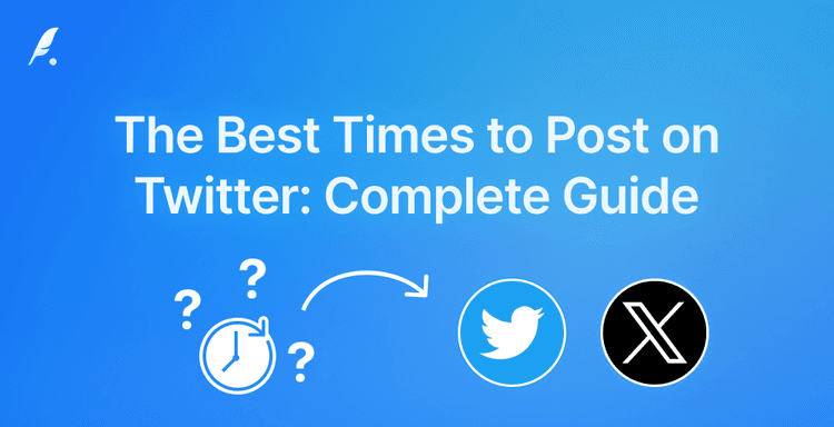 The Best Time to Post on Twitter (X) in 2025